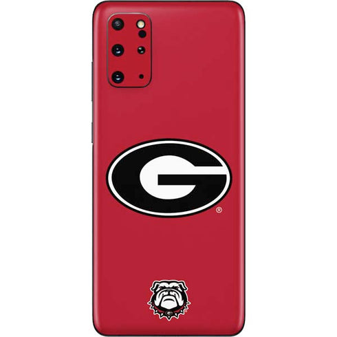 University of Georgia Logo Red Galaxy S20 Plus Skin